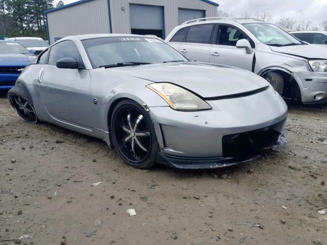 JN1AZ34D04M100514 - 2004 NISSAN 350Z COUPE SILVER photo 1