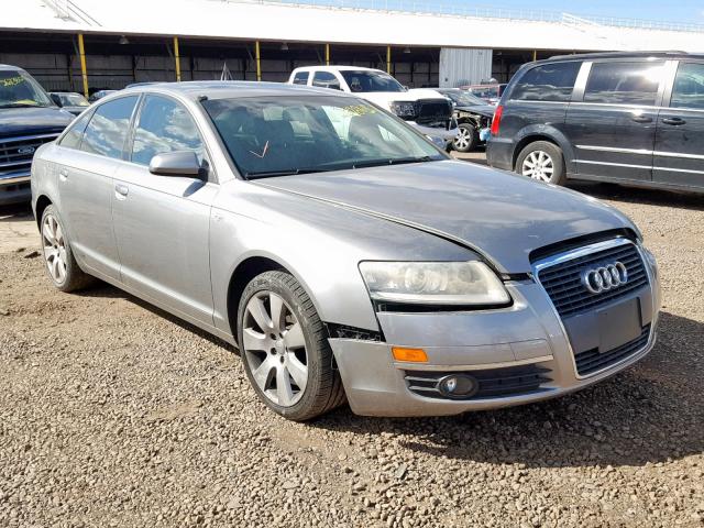 WAUAH74F36N155316 - 2006 AUDI A6 3.2 GRAY photo 1