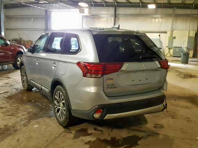 JA4AD2A34HZ066906 - 2017 MITSUBISHI OUTLANDER GRAY photo 3