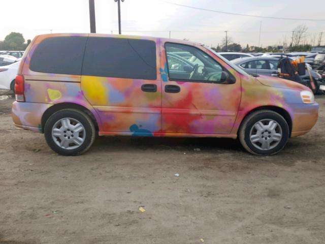 1GNDU23117D147671 - 2007 CHEVROLET UPLANDER L İki rəngli foto 10