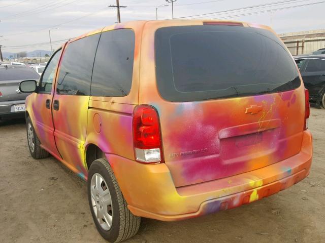 1GNDU23117D147671 - 2007 CHEVROLET UPLANDER L İki rəngli foto 3