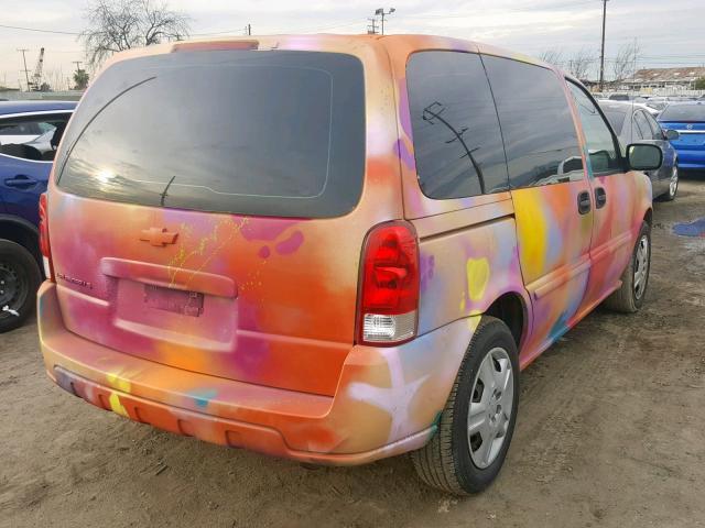 1GNDU23117D147671 - 2007 CHEVROLET UPLANDER L İki rəngli foto 4