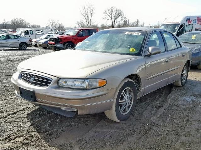 2G4WB55K2Y1117702 - 2000 BUICK REGAL LS GOLD photo 2