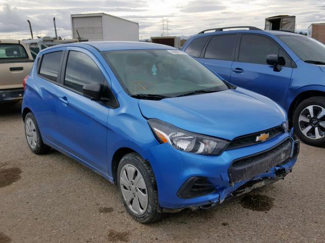 KL8CB6SA3HC753685 - 2017 CHEVROLET SPARK LS BLUE photo 1