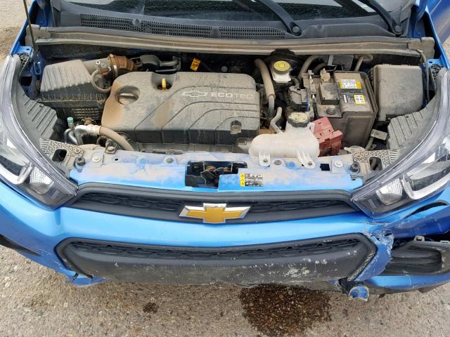 KL8CB6SA3HC753685 - 2017 CHEVROLET SPARK LS BLUE photo 7