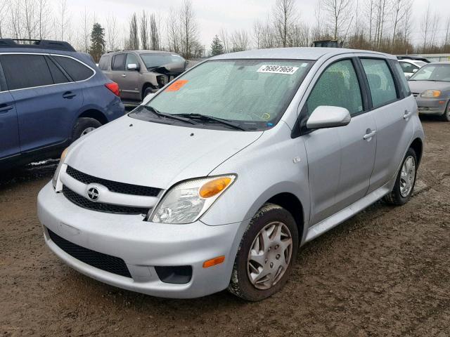 JTKKT624360145313 - 2006 TOYOTA SCION XA SILVER photo 2