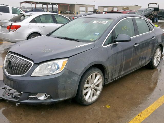 1G4PP5SK3C4219646 - 2012 BUICK VERANO BLACK photo 2