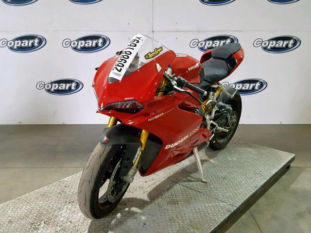 ZDM14BYW3GB005807 - 2016 DUCATI SUPERBIKE RED photo 2