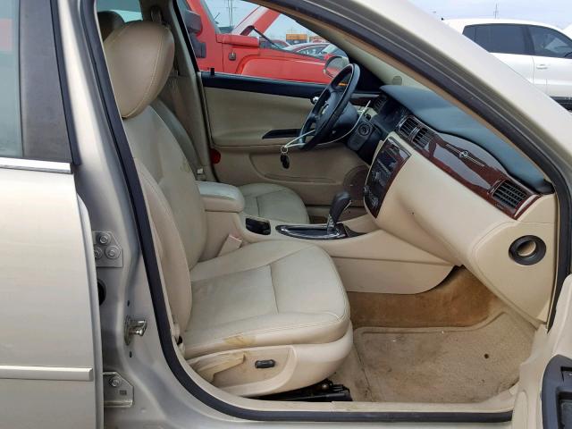 2G1WC5EM4A1209072 - 2010 CHEVROLET IMPALA LTZ BEIGE photo 5