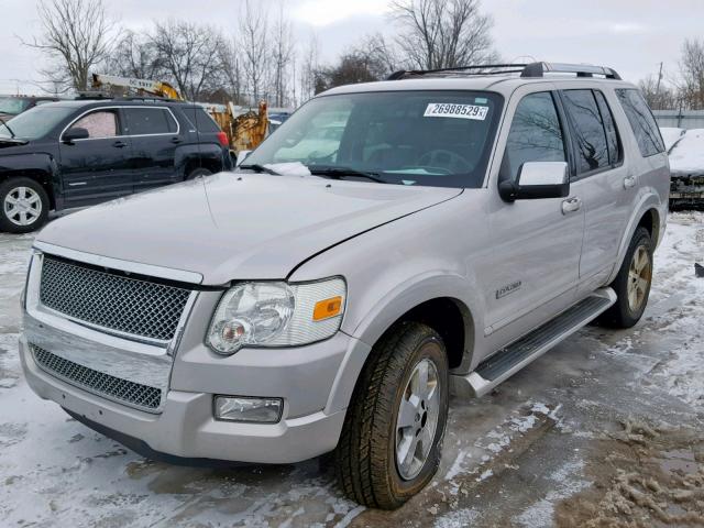 1FMEU75E36UA48273 - 2006 FORD EXPLORER L SILVER photo 2