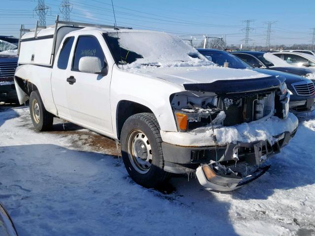 1GCESBDE6A8128912 - 2010 CHEVROLET COLORADO WHITE photo 1