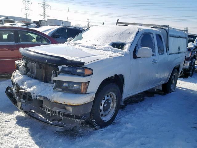 1GCESBDE6A8128912 - 2010 CHEVROLET COLORADO WHITE photo 2