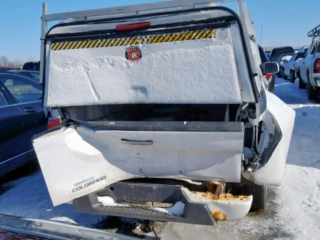 1GCESBDE6A8128912 - 2010 CHEVROLET COLORADO WHITE photo 9