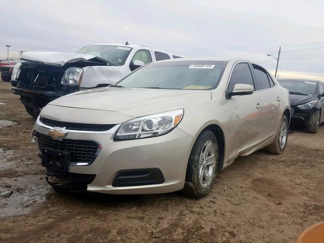 1G11C5SA0GF119567 - 2016 CHEVROLET MALIBU LIM GOLD photo 2