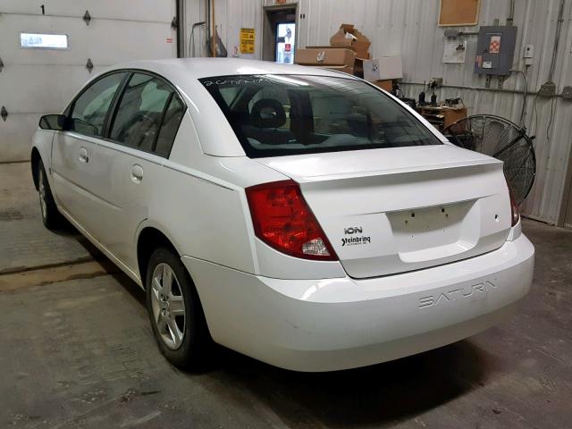 1G8AJ55F06Z145887 - 2006 SATURN ION LEVEL WHITE photo 3