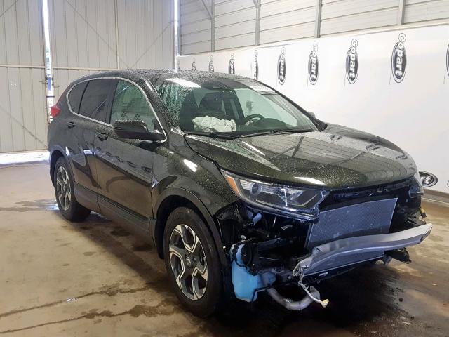 7FARW1H83JE033250 - 2018 HONDA CR-V EXL BLACK photo 1