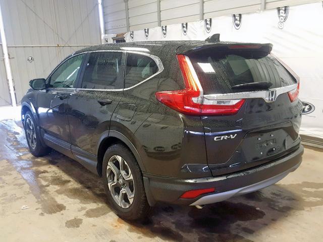 7FARW1H83JE033250 - 2018 HONDA CR-V EXL BLACK photo 3