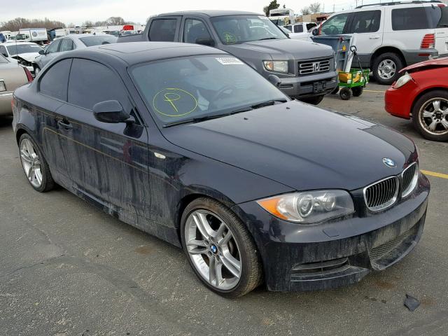 WBAUC7C57AVK96497 - 2010 BMW 135 I BLACK photo 1