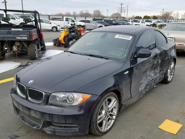 WBAUC7C57AVK96497 - 2010 BMW 135 I BLACK photo 2