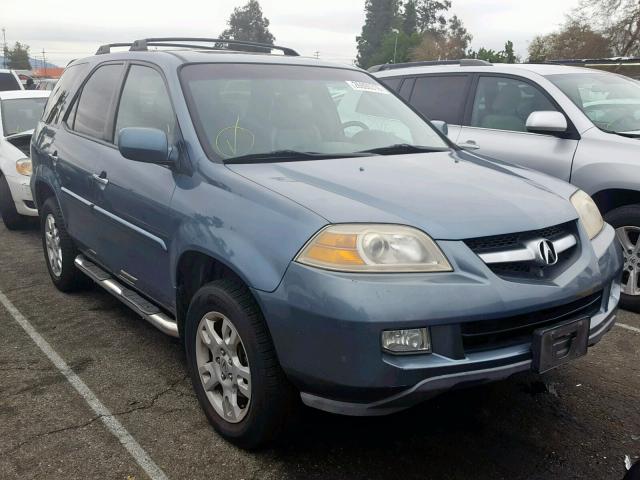 2HNYD18916H524191 - 2006 ACURA MDX TOURIN BLUE photo 1