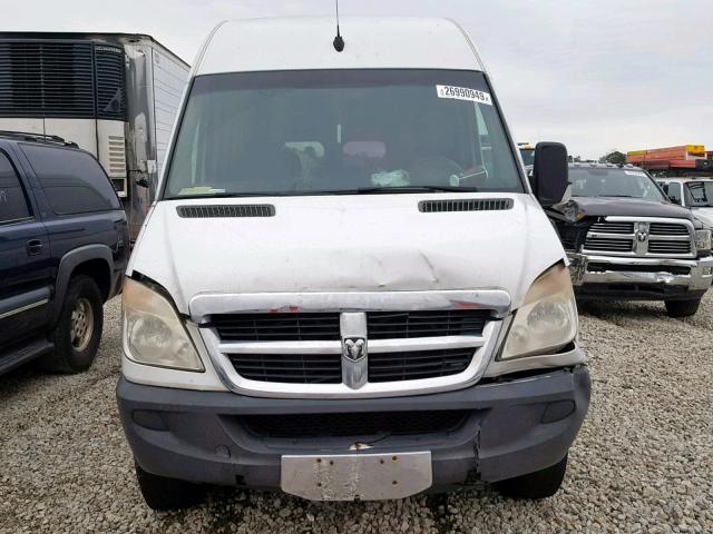 WD0PE845085245164 - 2008 DODGE SPRINTER 2 WHITE photo 9