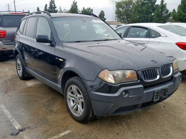 WBXPA93424WC31215 - 2004 BMW X3 3.0I BLACK photo 1