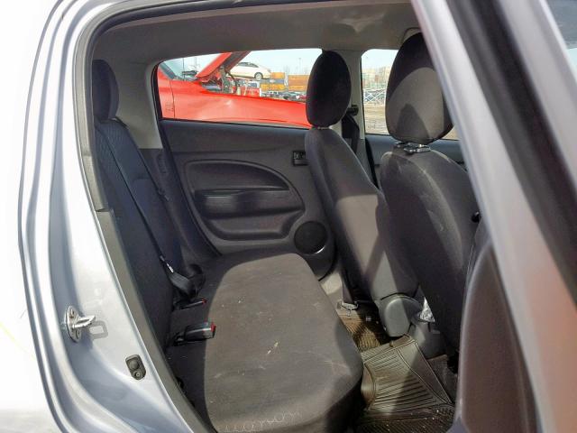 ML32A3HJXFH009242 - 2015 MITSUBISHI MIRAGE DE SILVER photo 6