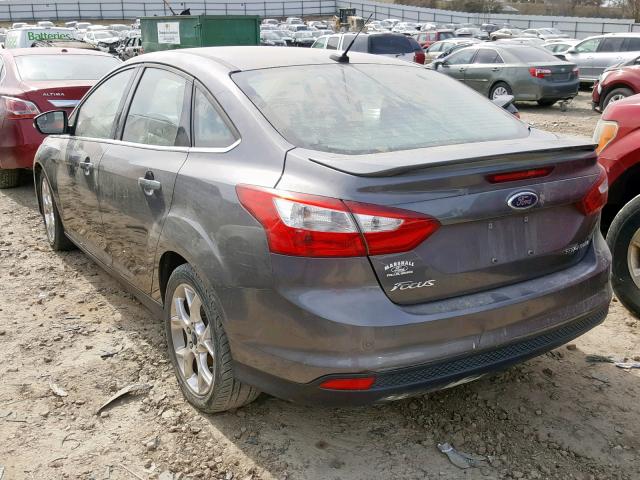 1FAHP3J29CL215465 - 2012 FORD FOCUS TITA GRAY photo 3