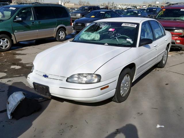 2G1WL52M6V1103507 - 1997 CHEVROLET LUMINA BAS WHITE photo 2