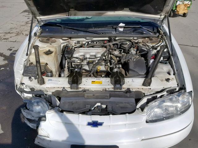 2G1WL52M6V1103507 - 1997 CHEVROLET LUMINA BAS WHITE photo 7