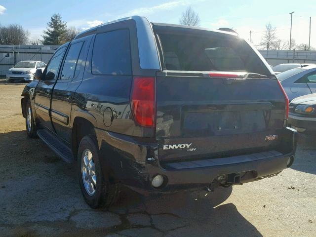 1GKET12S846160278 - 2004 GMC ENVOY XUV BLACK photo 3