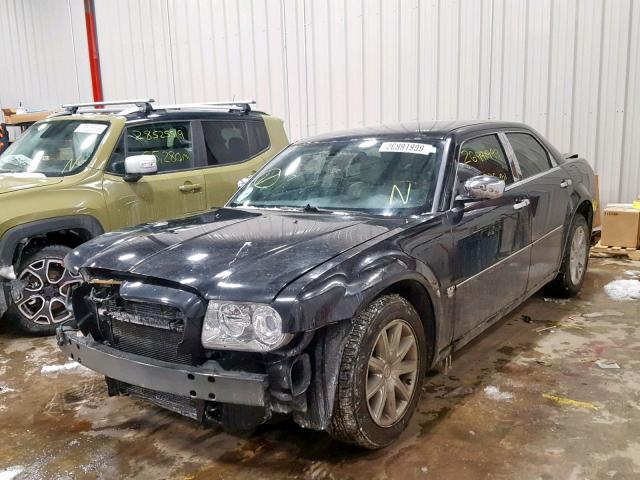 2C3KA63H87H808035 - 2007 CHRYSLER 300C BLACK photo 2