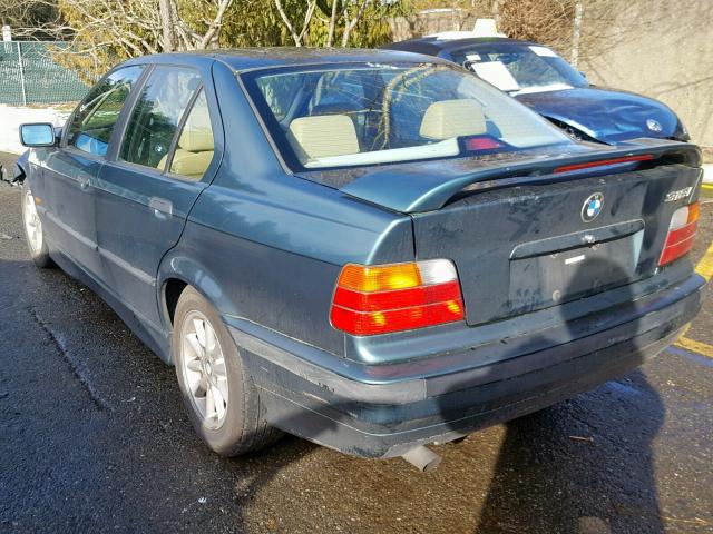 WBACC0325WEK27582 - 1998 BMW 318 I AUTO GREEN photo 3