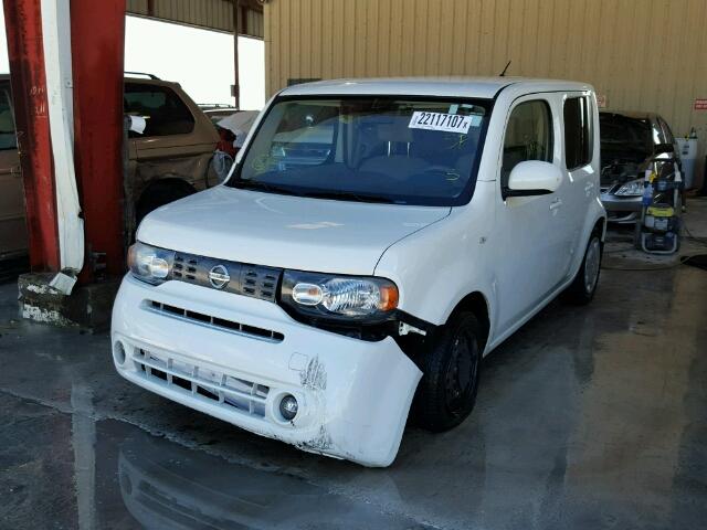 JN8AZ28R99T106701 - 2009 NISSAN CUBE BASE WHITE photo 2