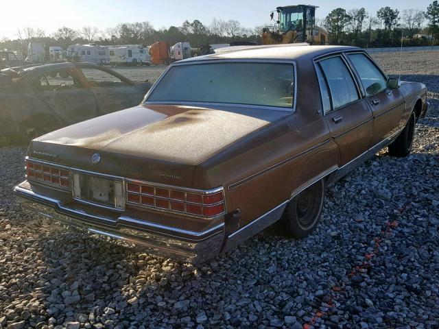 1G2BL69Y3GX229578 - 1986 PONTIAC PARISIENNE BROWN photo 4