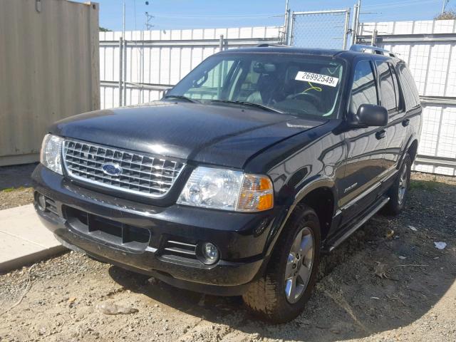 1FMZU85W84UB65733 - 2004 FORD EXPLORER L BLACK photo 2