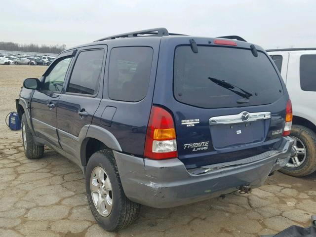 4F2YU08182KM26529 - 2002 MAZDA TRIBUTE LX TWO TONE photo 3