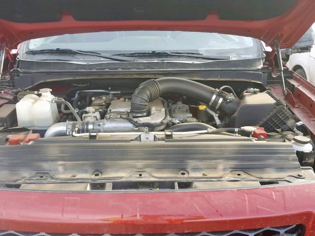 1N6BA1F4XHN553935 - 2017 NISSAN TITAN XD S RED photo 7