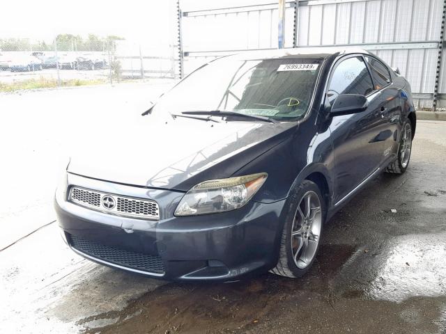 JTKDE177960113569 - 2006 TOYOTA SCION TC შავი ფოტო 2