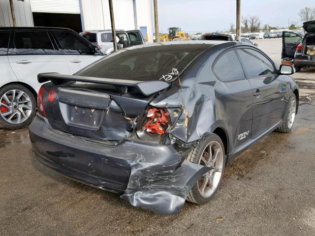 JTKDE177960113569 - 2006 TOYOTA SCION TC შავი ფოტო 4