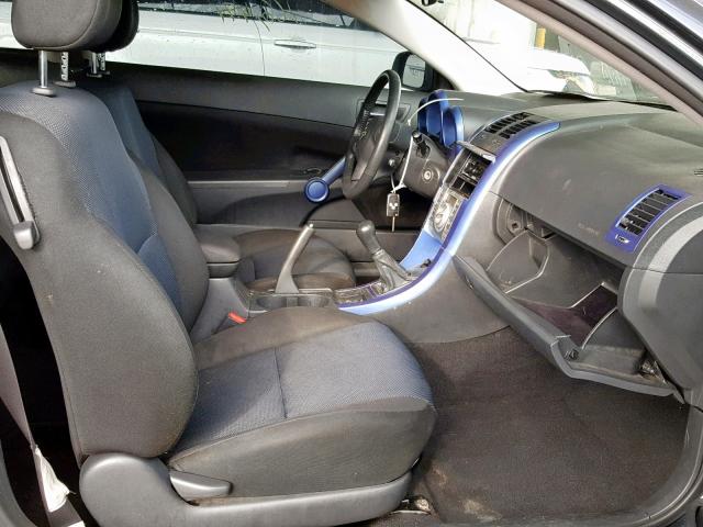 JTKDE177960113569 - 2006 TOYOTA SCION TC შავი ფოტო 5