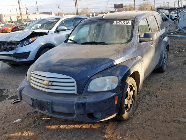 3GNBABFW5BS632444 - 2011 CHEVROLET HHR LT BLUE photo 2