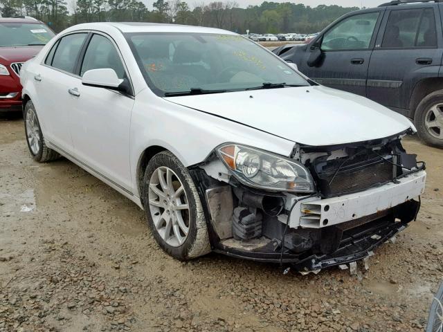 1G1ZG5E78CF306900 - 2012 CHEVROLET MALIBU LTZ WHITE photo 1