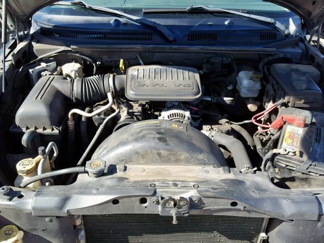 1D3HW48K56S690511 - 2006 DODGE DAKOTA QUA GRAY photo 7