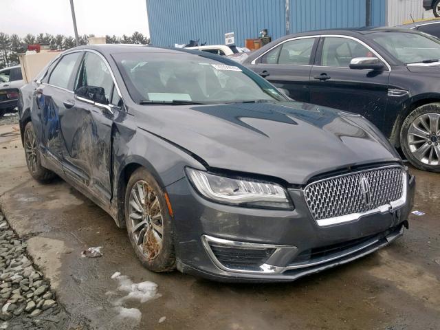 3LN6L5D91HR612576 - 2017 LINCOLN MKZ SELECT GRAY photo 1