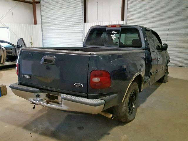 2FTRX17W14CA59057 - 2004 FORD F-150 HERI BLUE photo 4