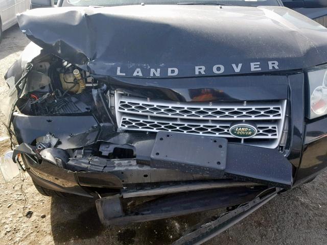 SALFS24NX8H013639 - 2008 LAND ROVER LR2 SE TEC BLACK photo 7