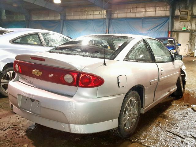 1G1JH12FX57164173 - 2005 CHEVROLET CAVALIER L SILVER photo 4