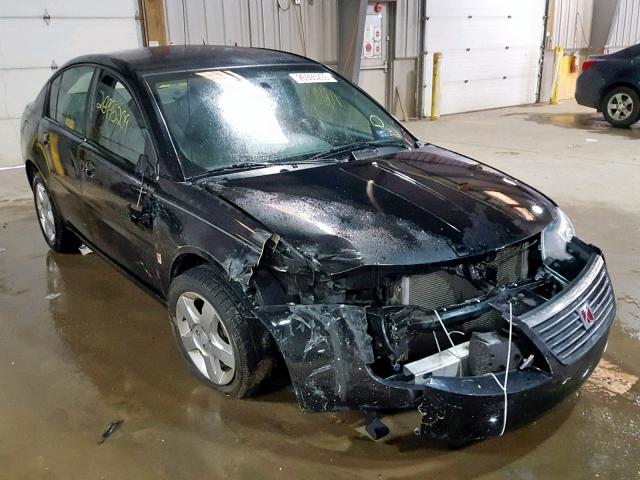 1G8AJ55FX7Z192359 - 2007 SATURN ION LEVEL BLACK photo 1