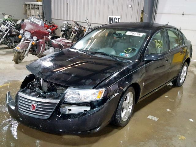 1G8AJ55FX7Z192359 - 2007 SATURN ION LEVEL BLACK photo 2